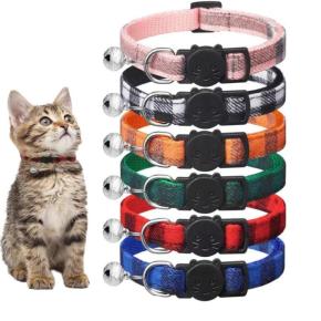 Classic Plaid Cat Collar