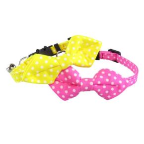 Cat Collar with Bow Tie